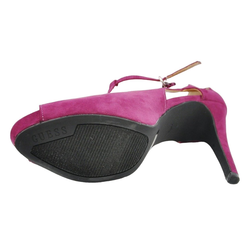 Guess Zandra Textile T-Strap Open Toe Stiletto He… - image 6